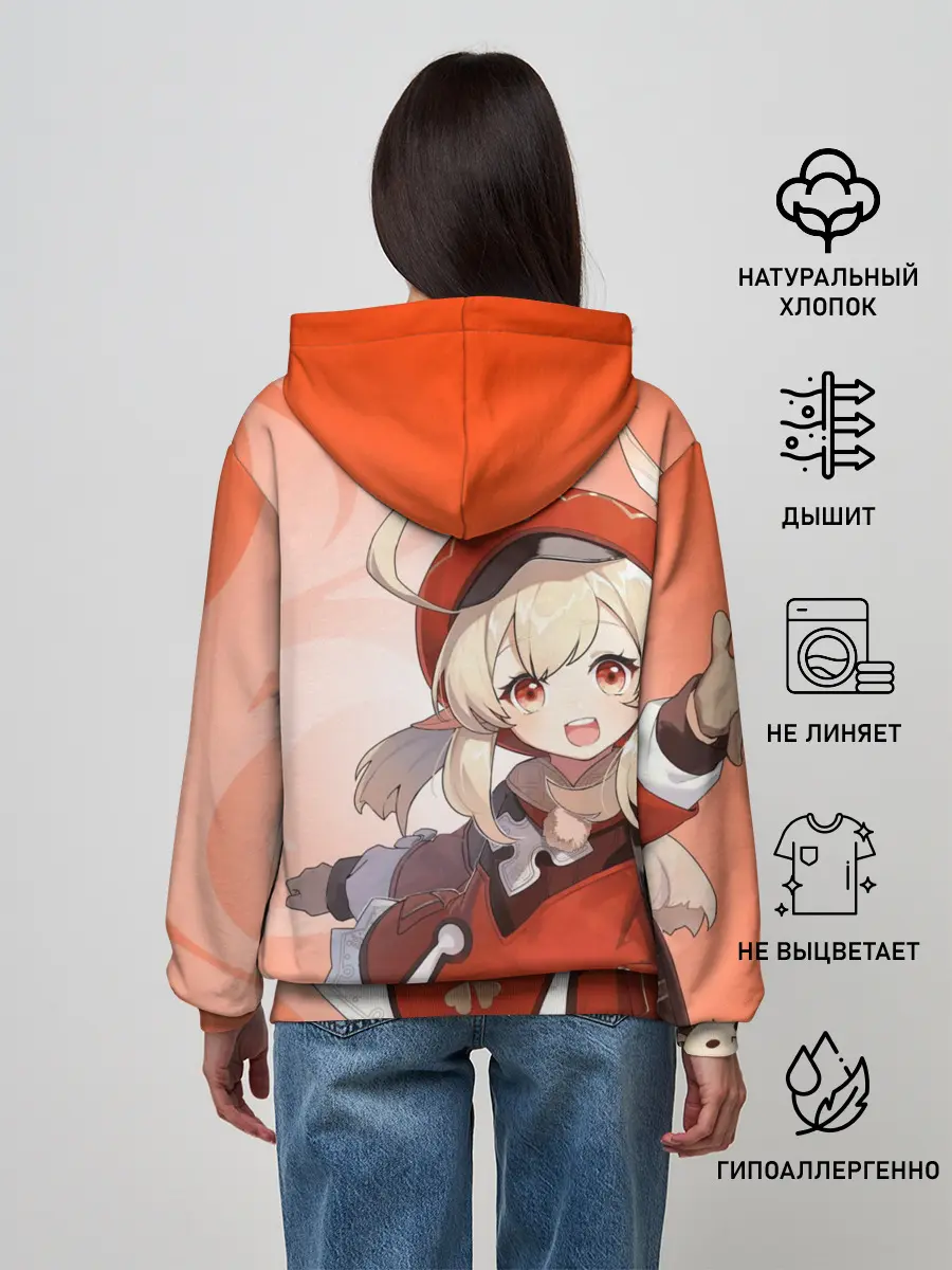 Женское худи / GENSHIN IMPACT, КЛИ
