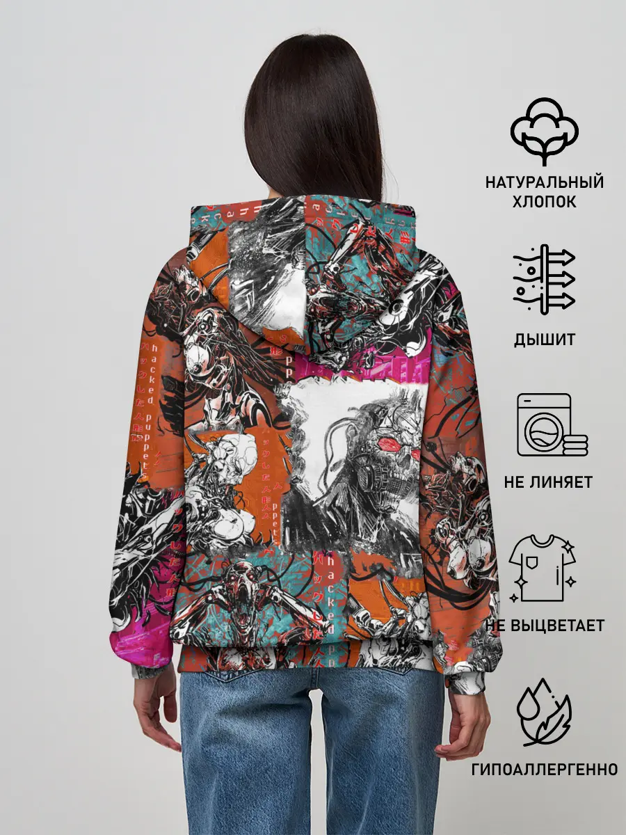 Женское худи / Cyberpunk 2077