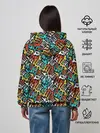 Женское худи / граффити