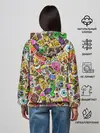 Женское худи / Граффити монстров