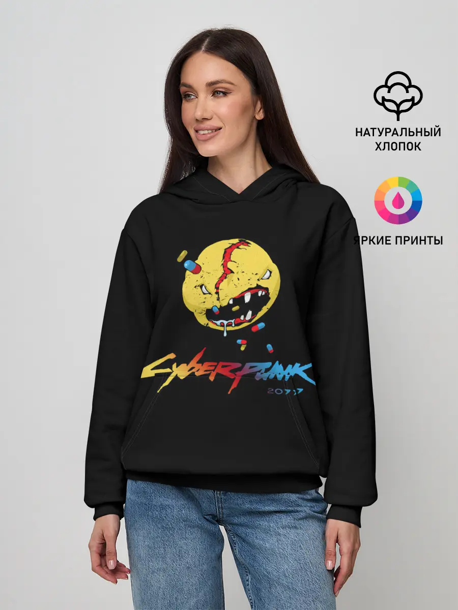 Женское худи / Cyberpunk 2077