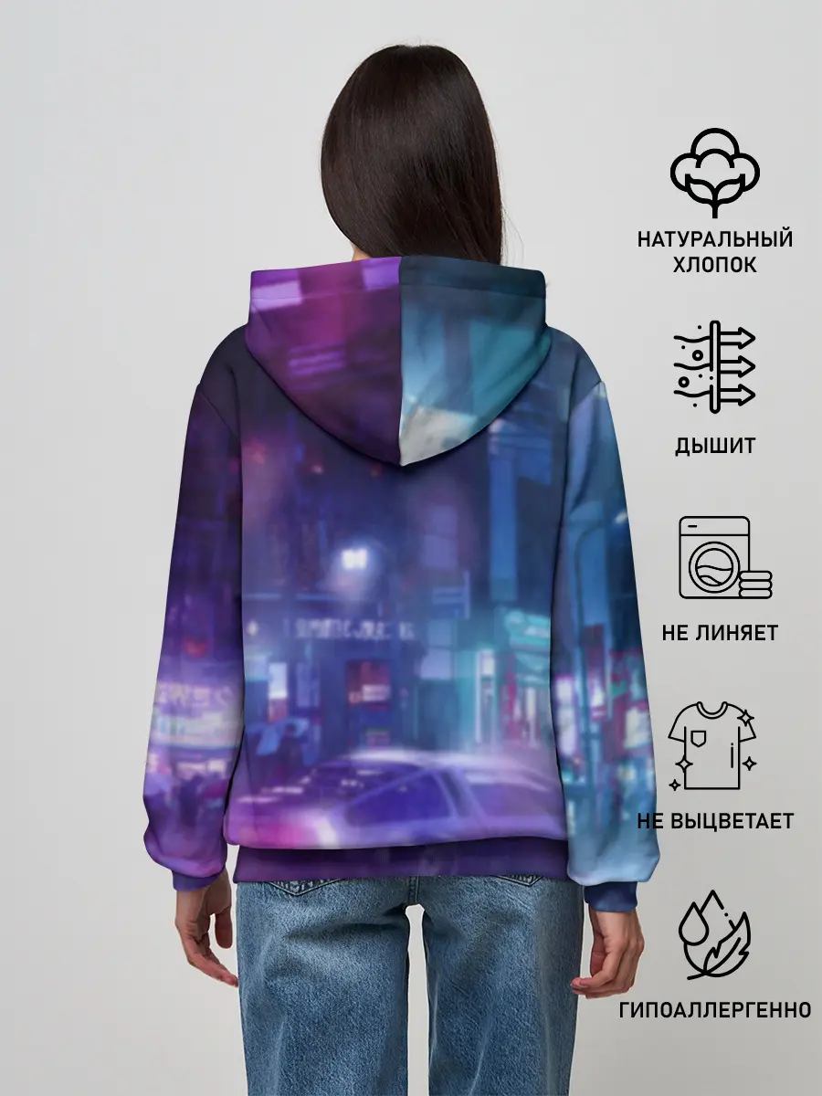 Женское худи / Cyberpunk 2077