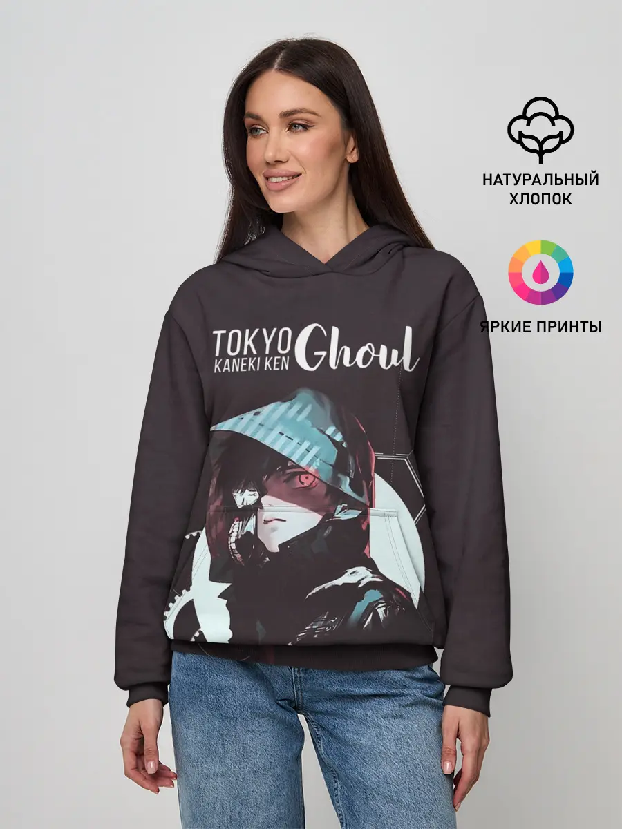 Женское худи / Kaneki Ken tokyo ghoul