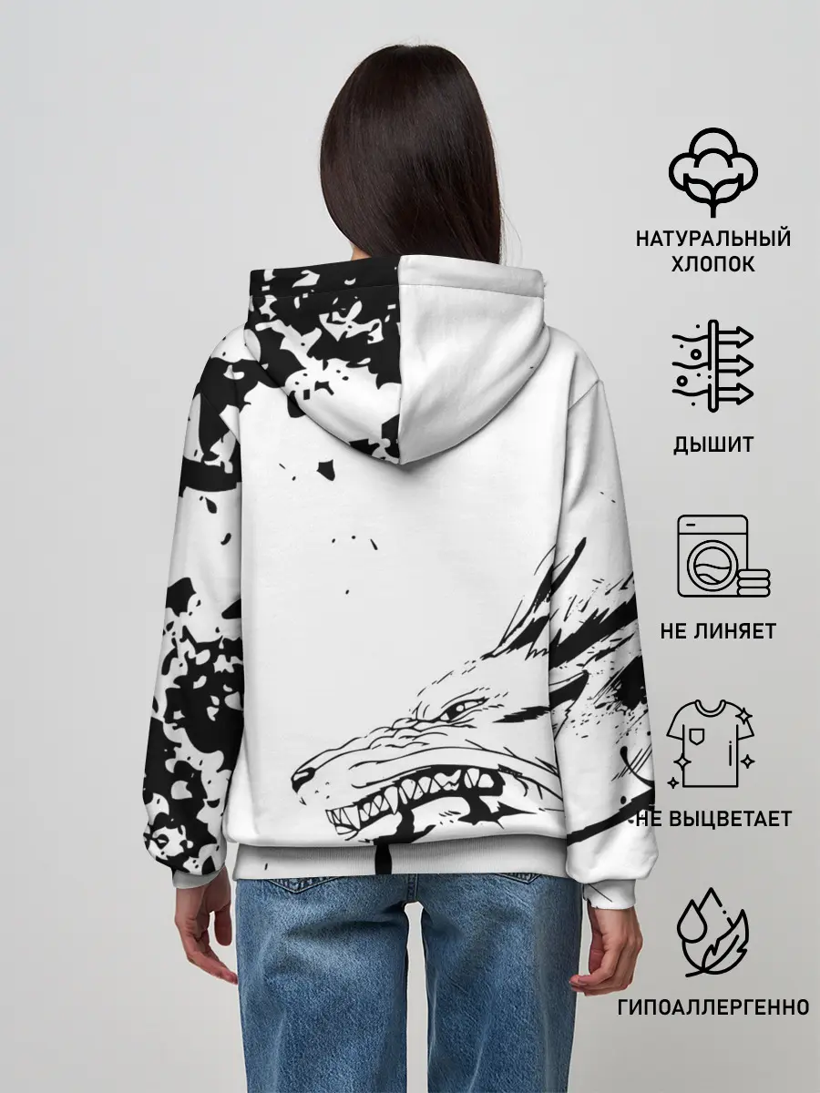 Женское худи / Dragon Haku