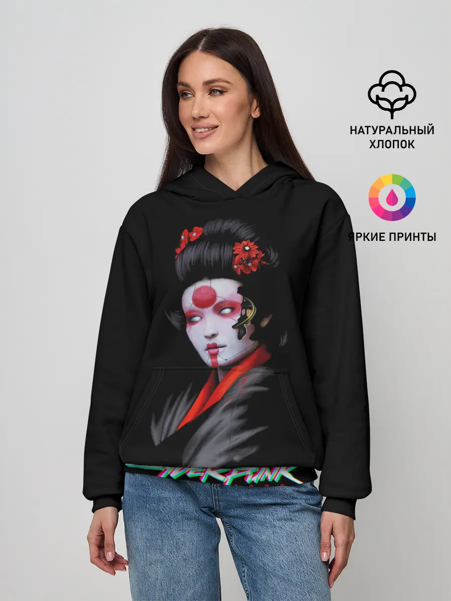 Женское худи / CYBERPUNK 2077 JAPAN