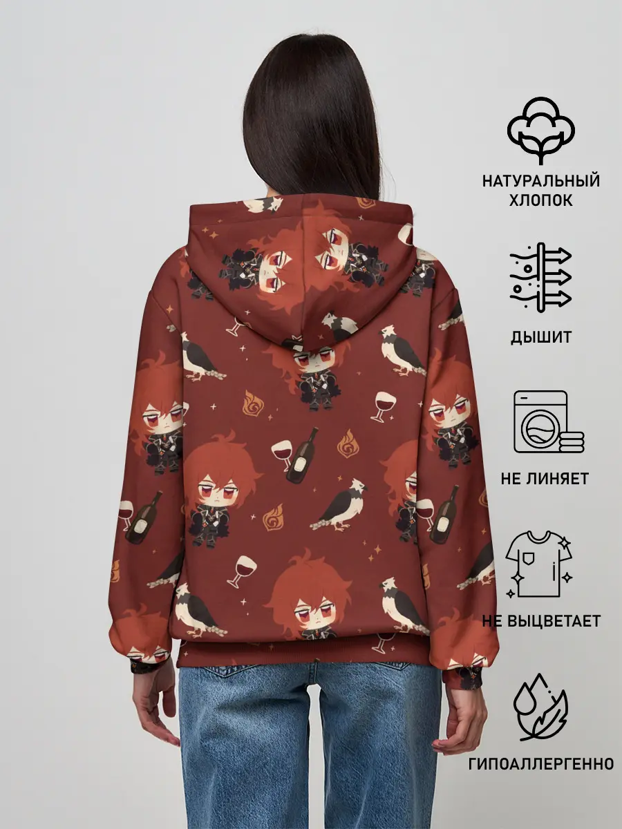 Женское худи / Genshin Impact