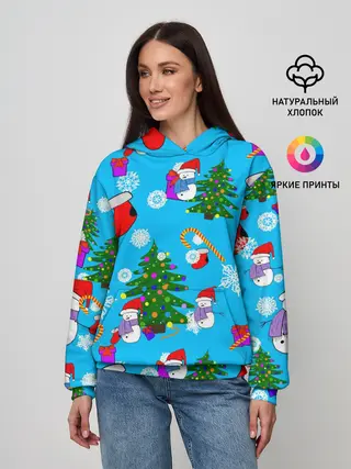 Женское худи / Новый год