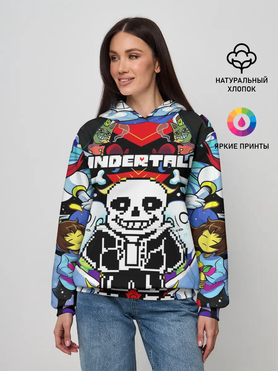 Женское худи / UNDERTALE