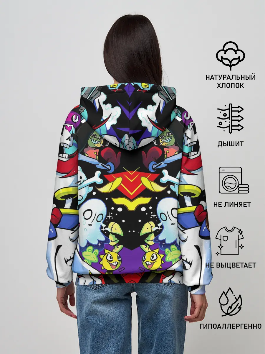 Женское худи / UNDERTALE