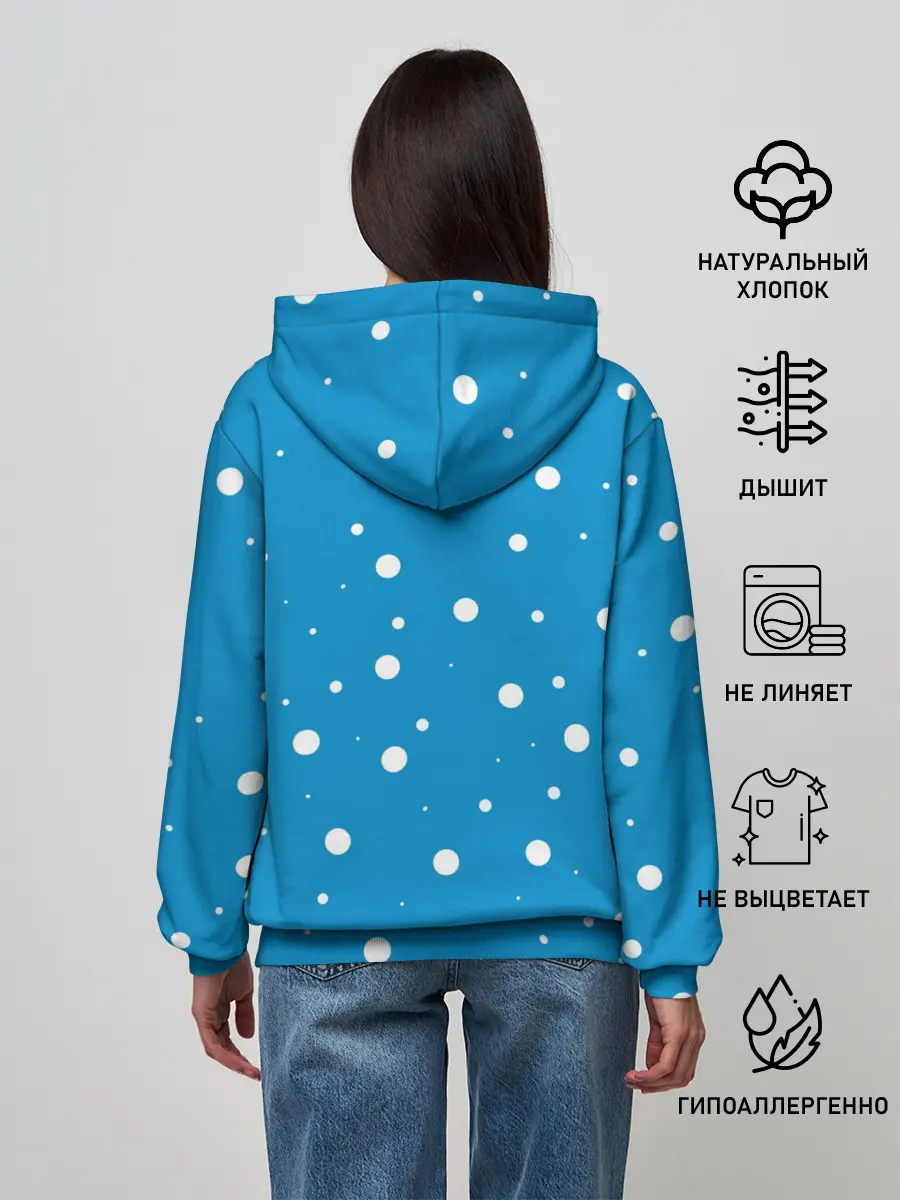 Женское худи / Новогодний гном