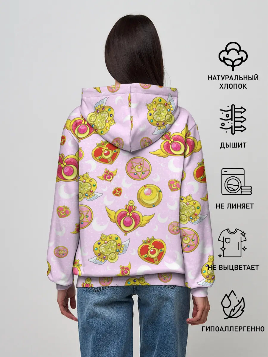 Женское худи / Сейлор Мун