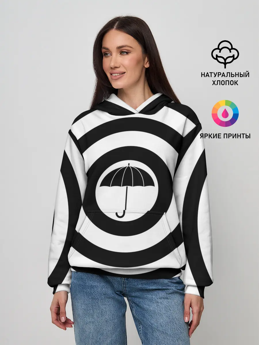 Женское худи / Узор Академия Амбрелла