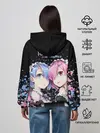Женское худи / Re:Zero, Рам и Рем