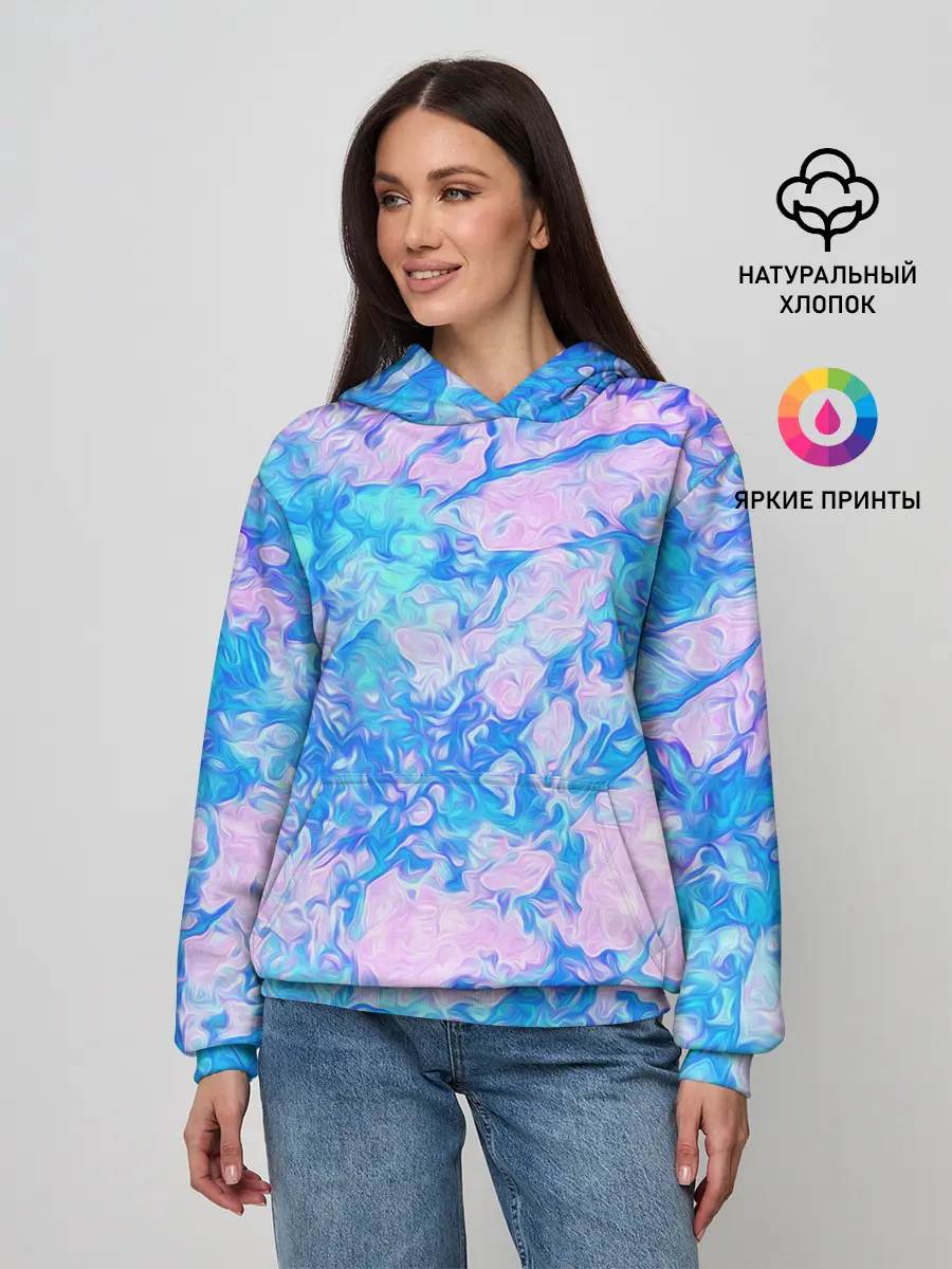 Женское худи / Нежные краски