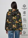 Женское худи / Tigers | Тигровый Паттерн
