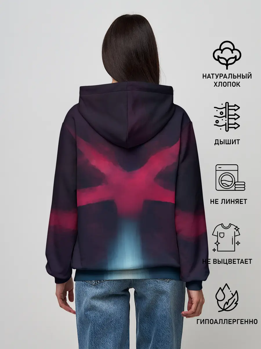 Женское худи / Kirito спиной