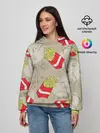 Женское худи / Фастфуд - Картошка фри