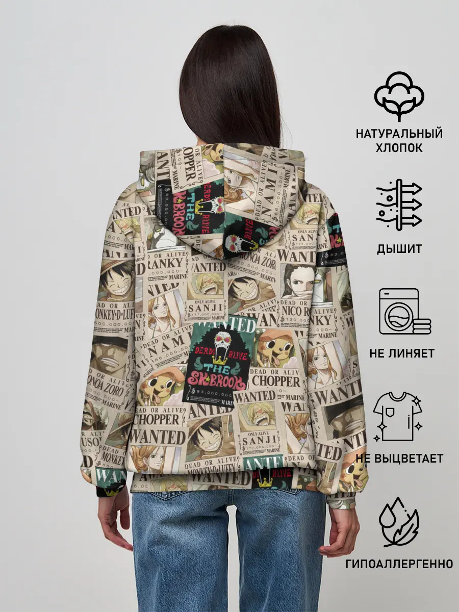 Женское худи / Ван пис