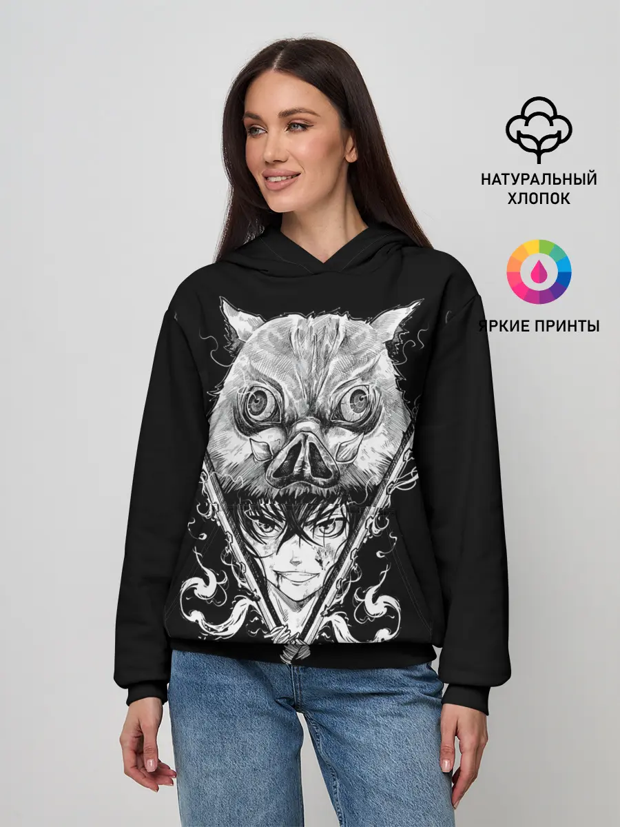 Женское худи / Клинок рассекающий демонов Ино