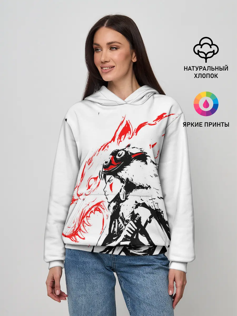 Женское худи / Принцесса Мононоке