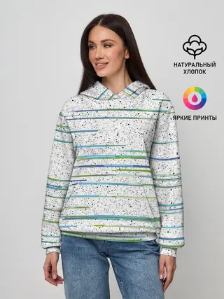 Женское худи / Абстракция