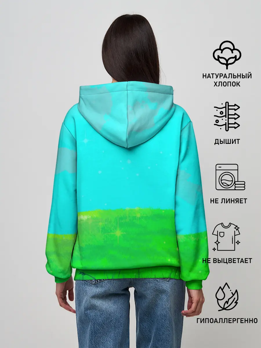 Женское худи / Волчица и пряности