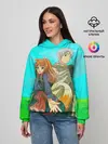 Женское худи / Волчица и пряности