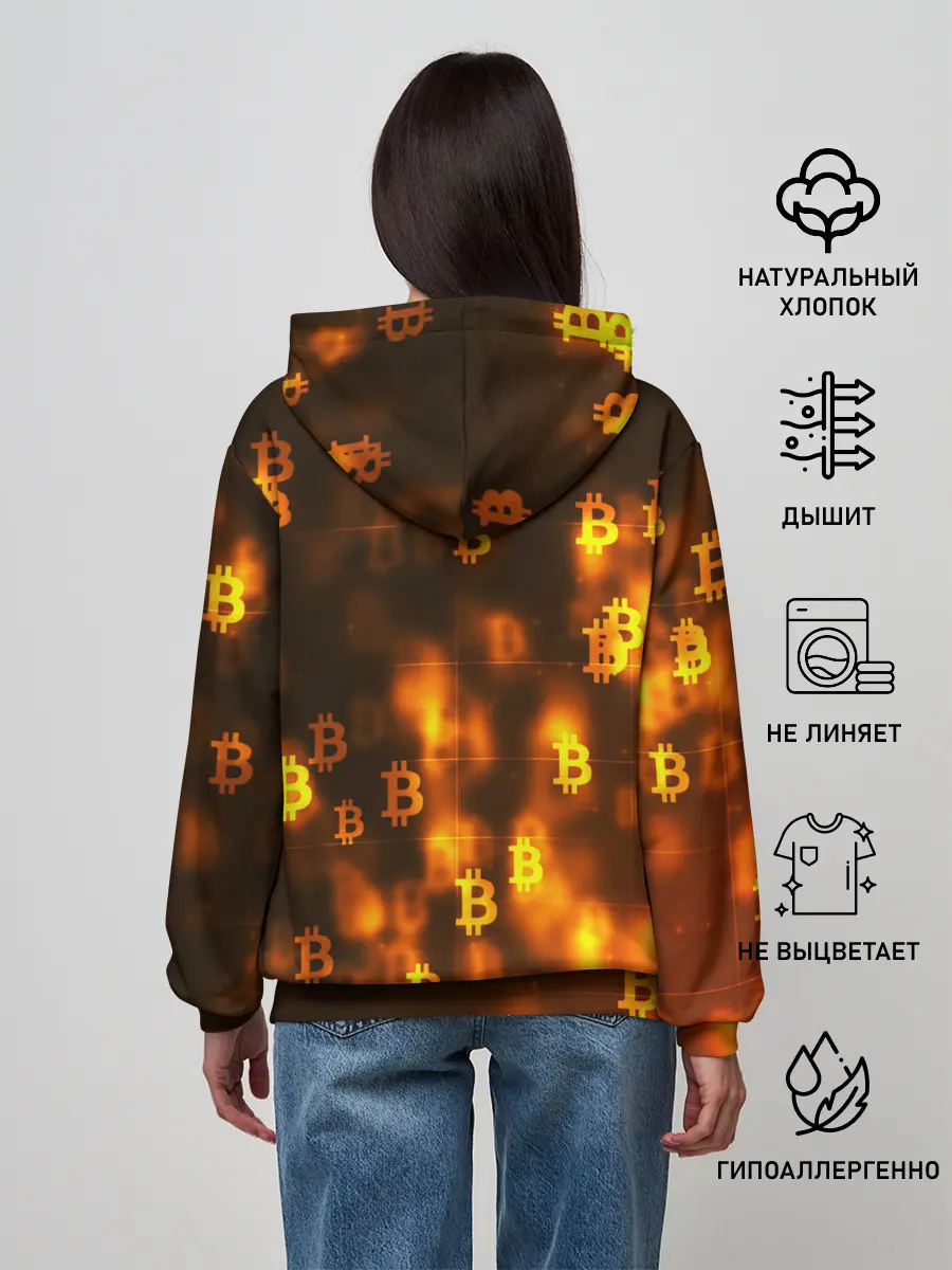 Женское худи / BITCOIN KRYPTONATE