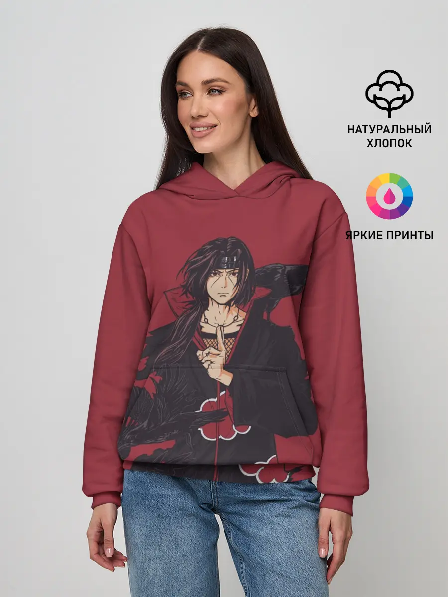 Женское худи / Итачи