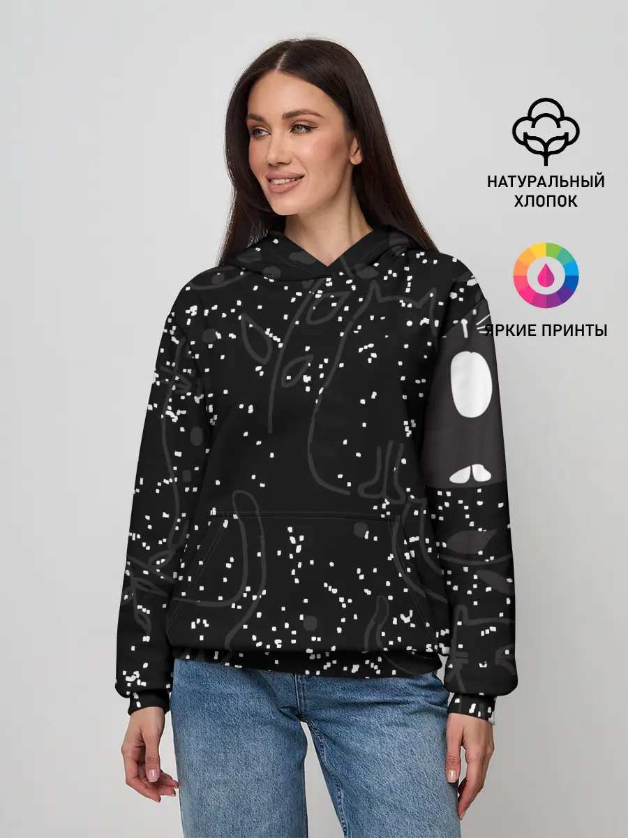 Женское худи / Кис-Кис