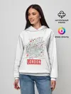 Женское худи / Лондон