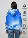 Женское худи / Кот в облаках