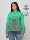 Женское худи / сова ловец снов