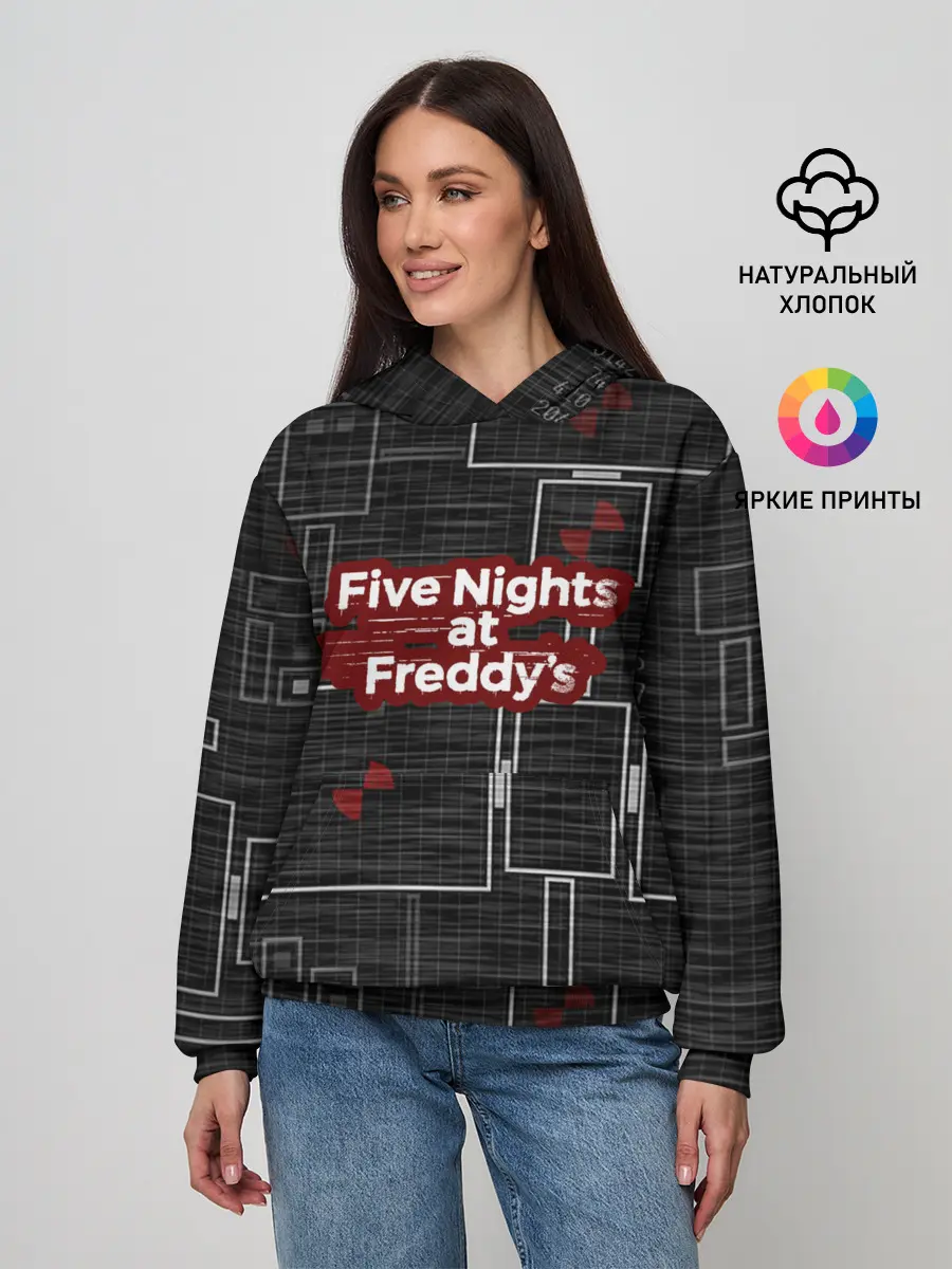 Женское худи / Five Nights At Freddy
