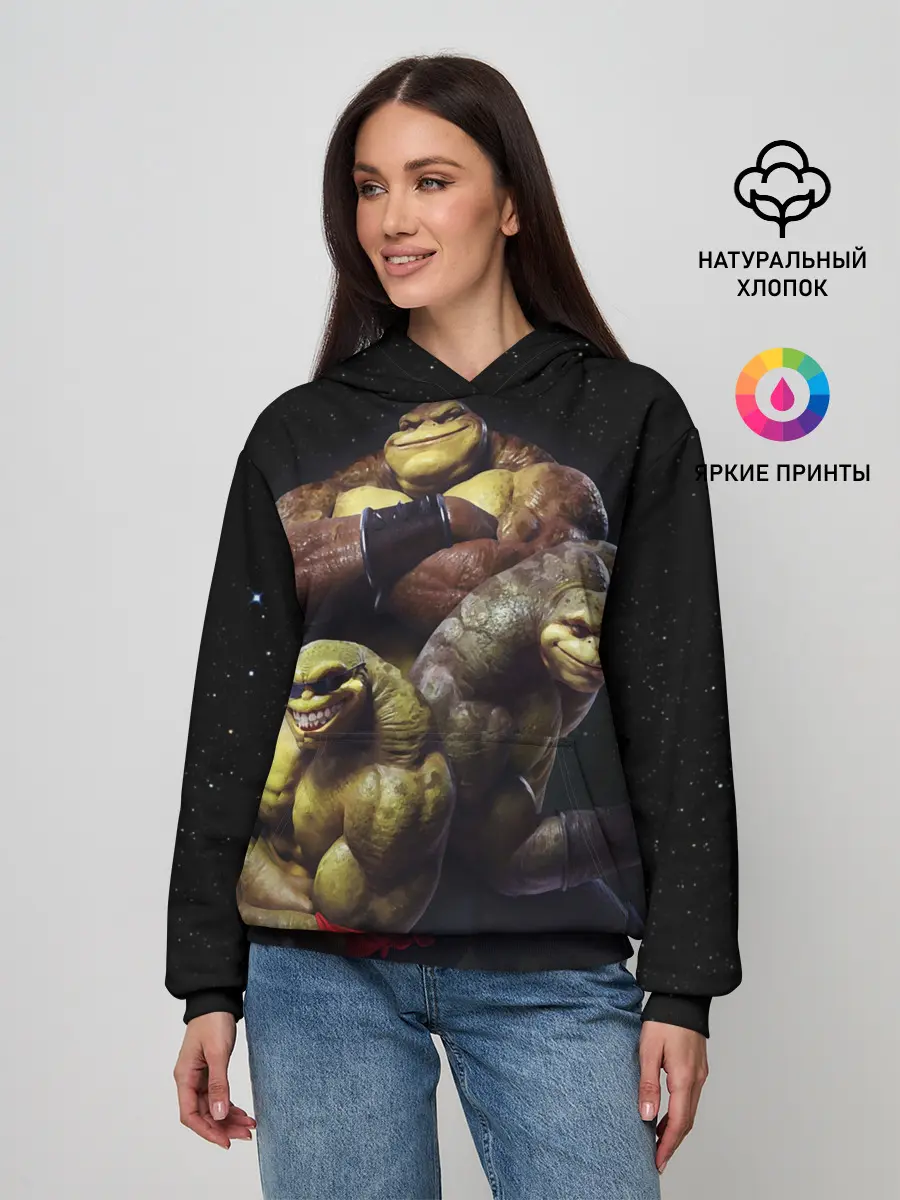 Женское худи / Battletoads