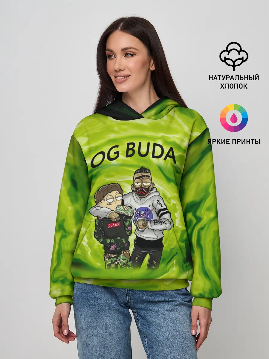 Женское худи / Репер - OG Buda