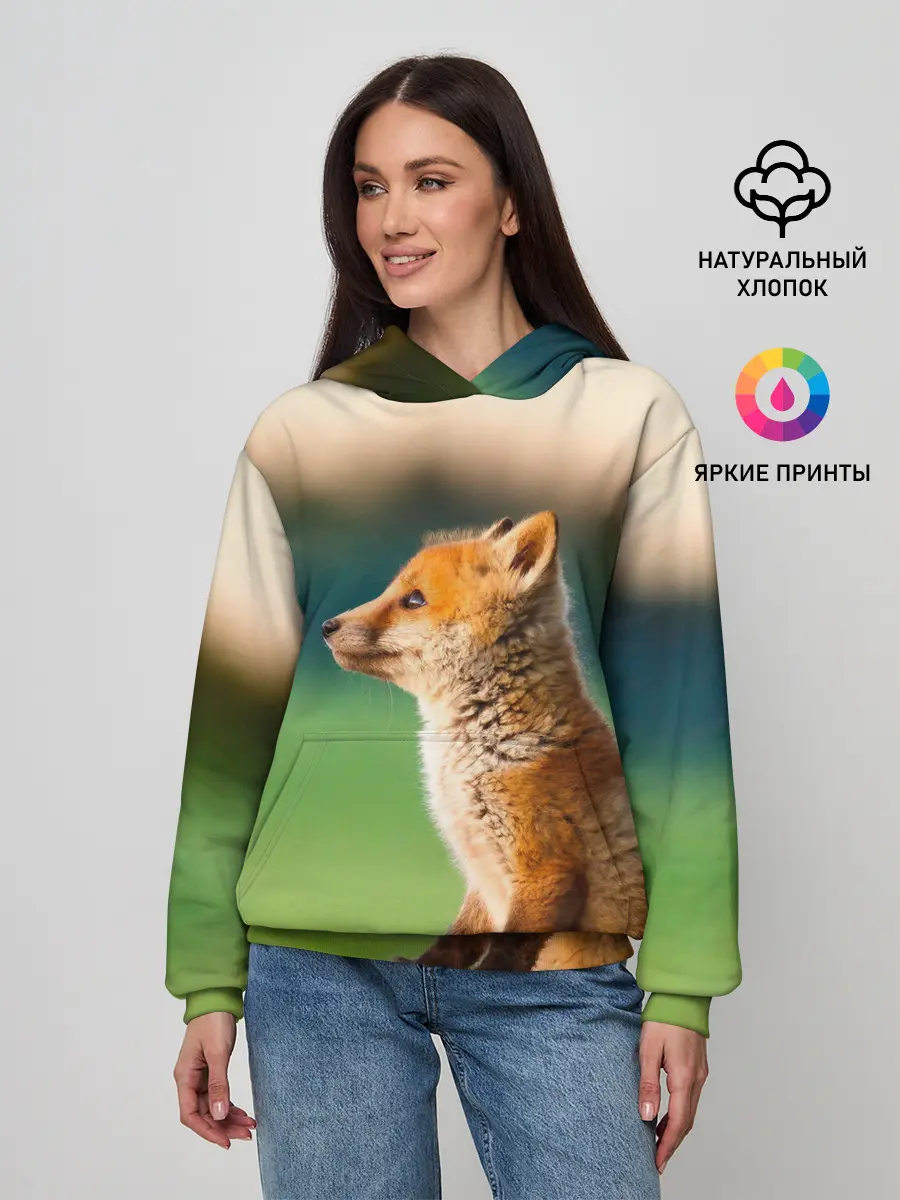 Женское худи / Лиса