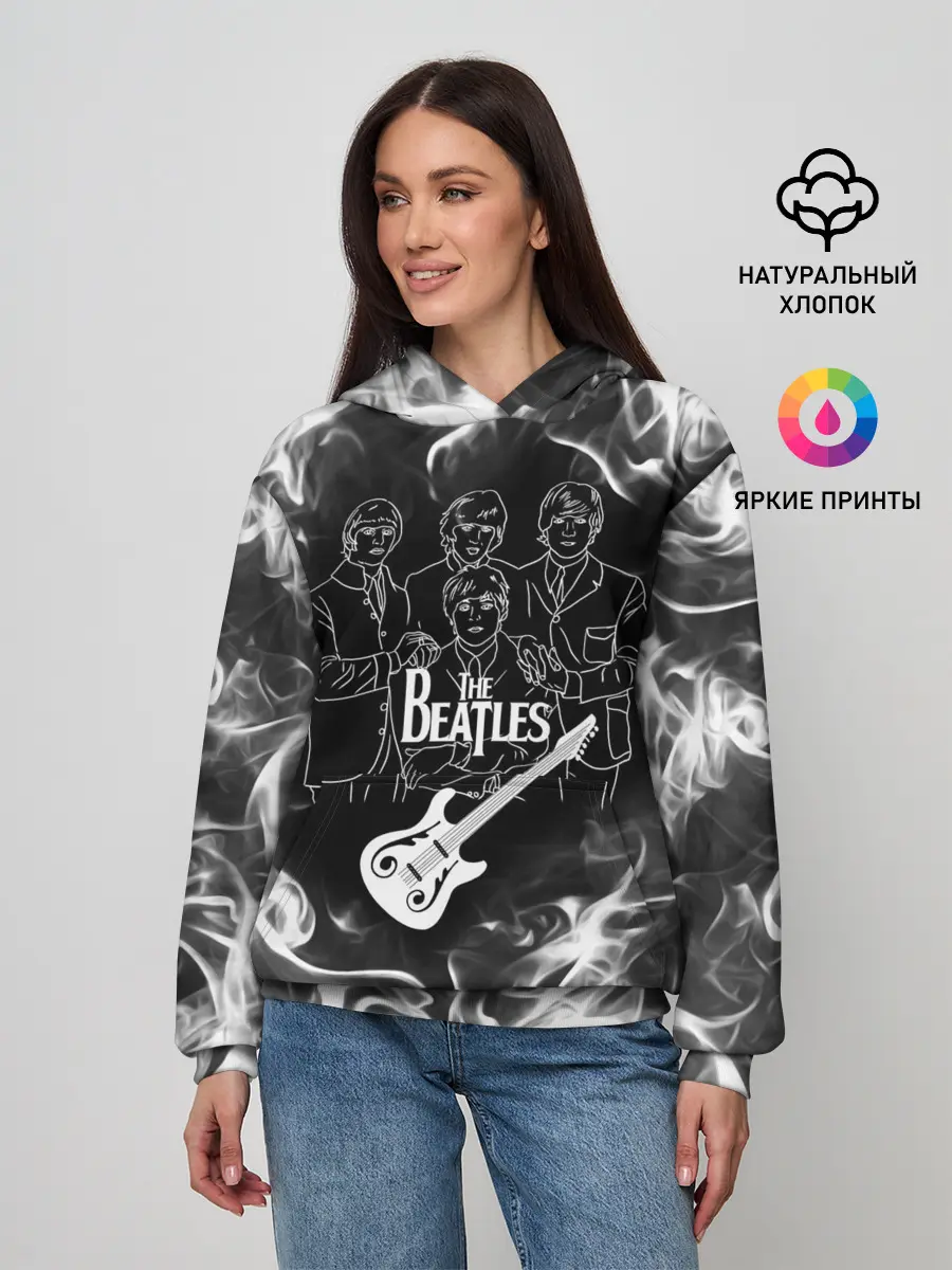 Женское худи / The Beatles