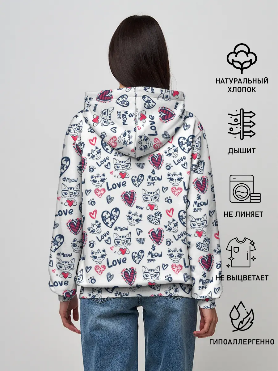 Женское худи / Love