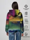Женское худи / Северное сияние