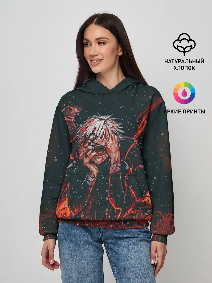 Женское худи / Канеки Кен Токийский Гуль