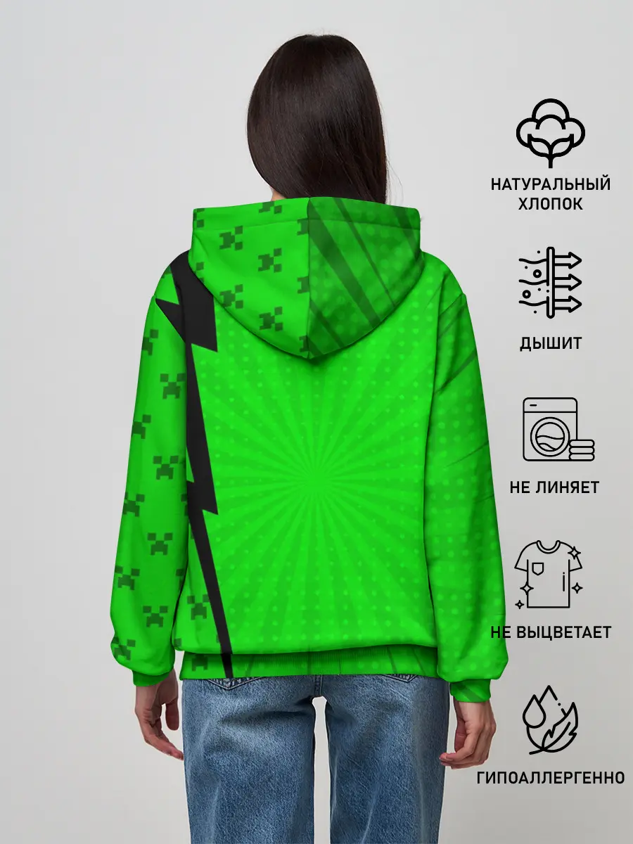 Женское худи / Minecraft