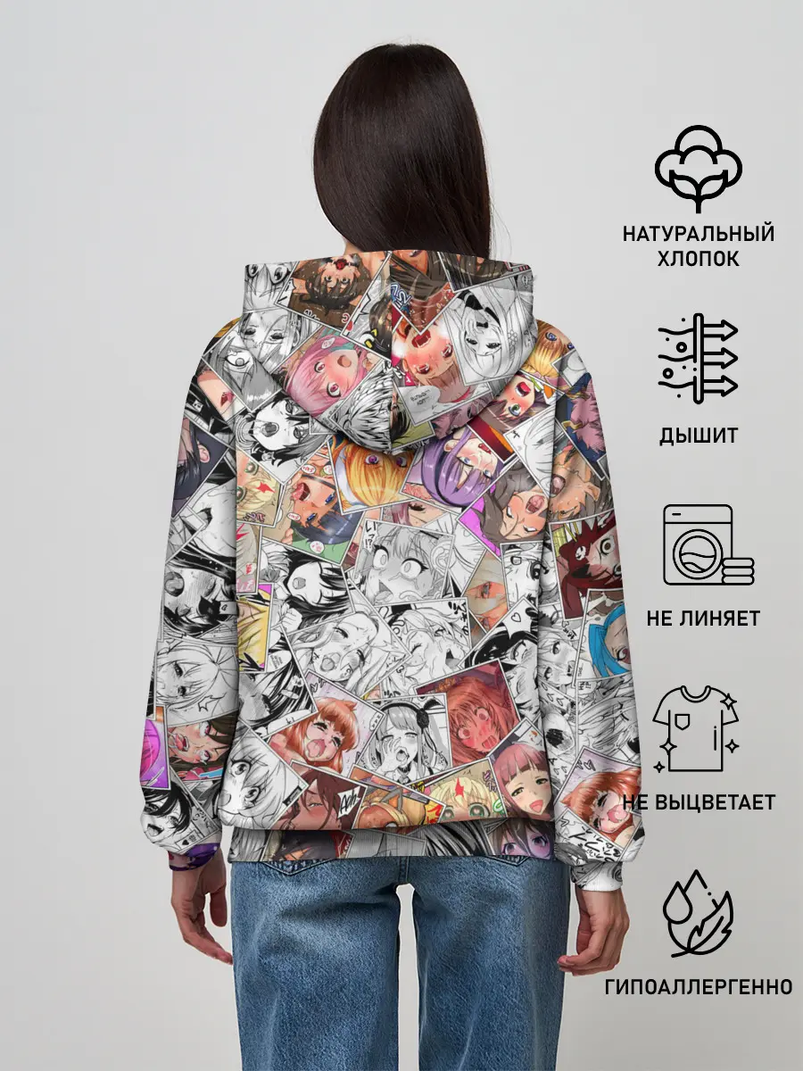 Женское худи / Ahegao завихрение