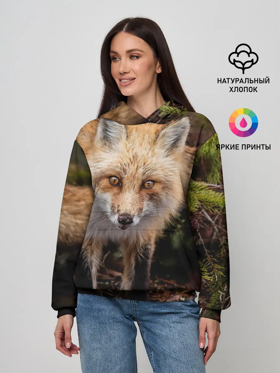 Женское худи / Лиса