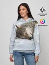 Женское худи / Спящий Волк