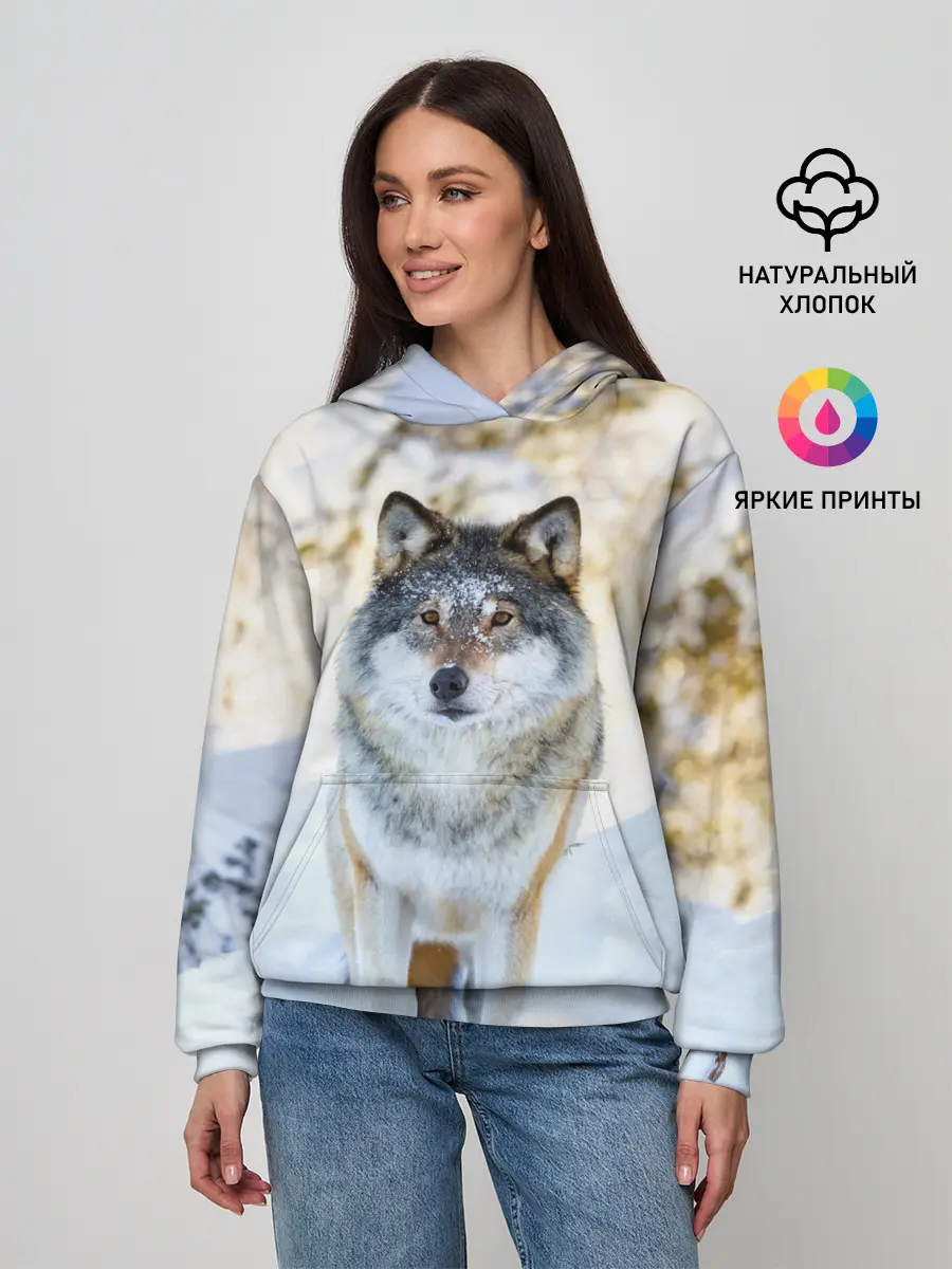 Женское худи / Я зимой