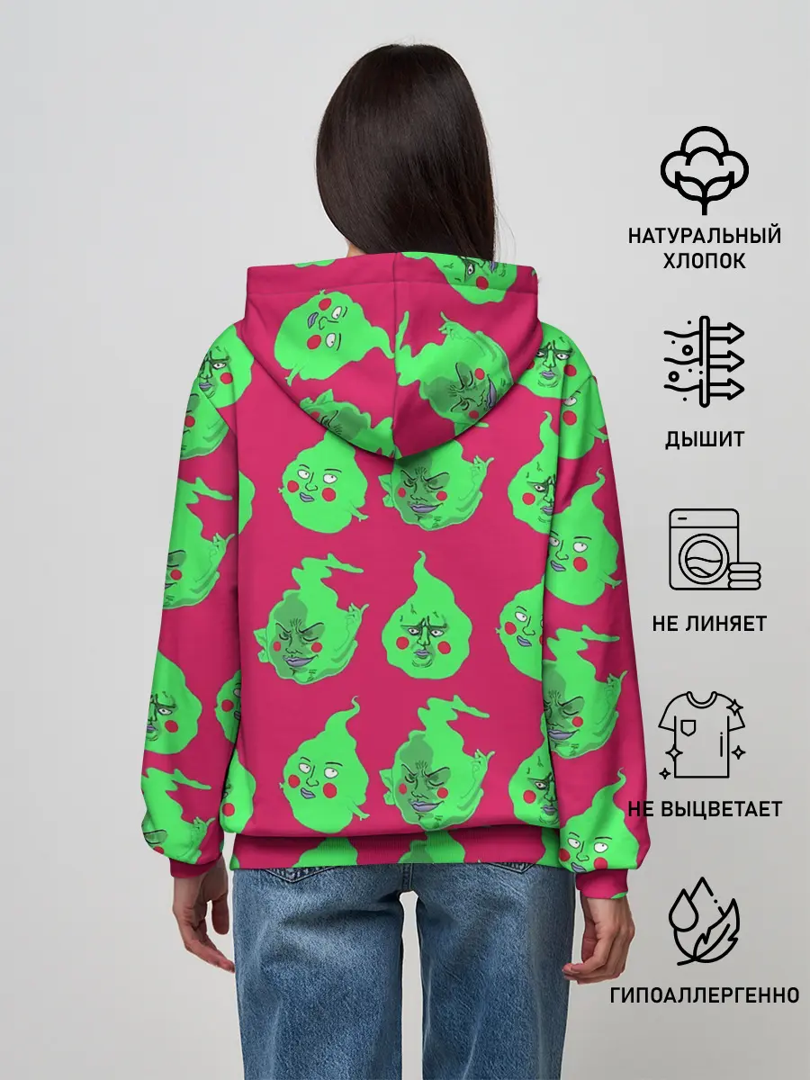 Женское худи / Моб Психо 100