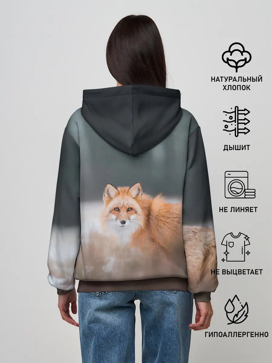 Женское худи / Лиса