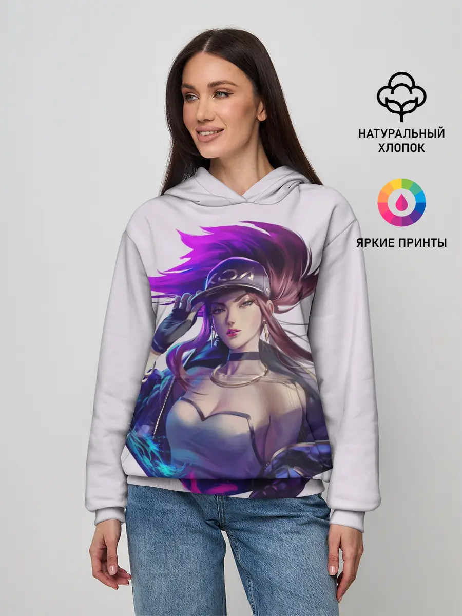 Женское худи / KDA Akali