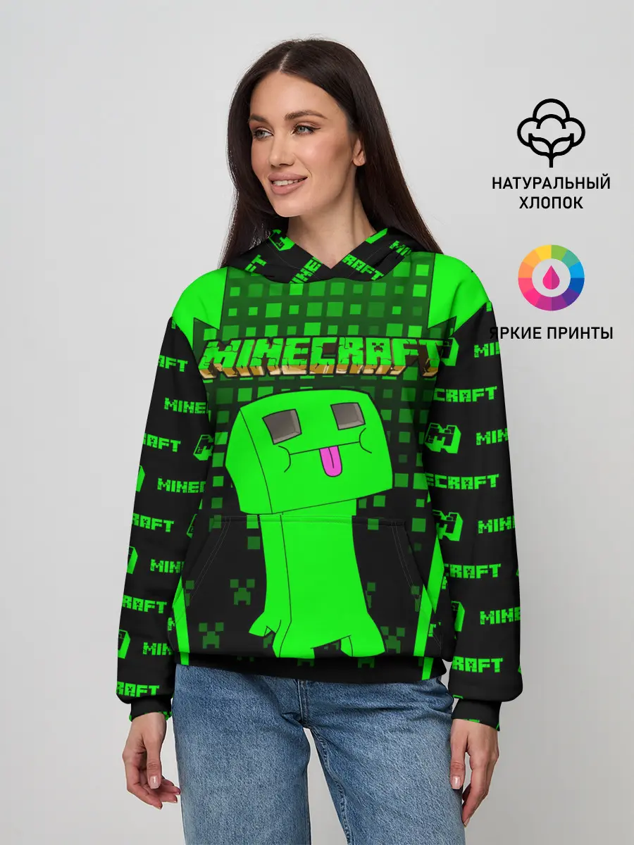 Женское худи / Minecraft